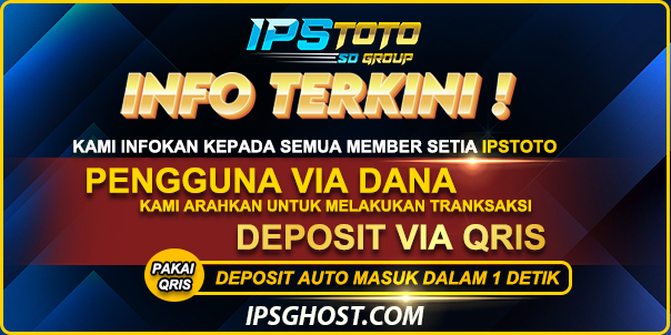 POP UP DANA KE QRIS IPSTOTO